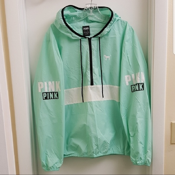 PINK Victoria's Secret Jackets & Blazers - 😍 worn once VS PINK windbreaker jacket size xs/S